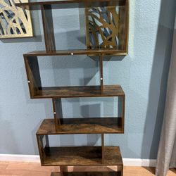 Brow 5 Shelve Bookshelve