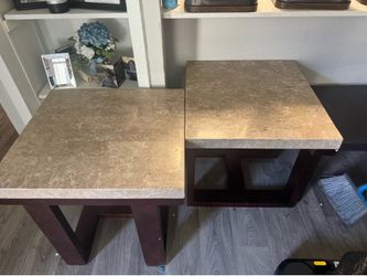 2 end tables and coffee table