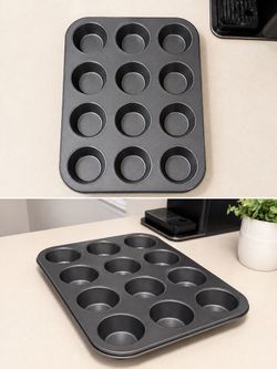 12-Cup Nonstick Muffin & Cupcake Baking Pan