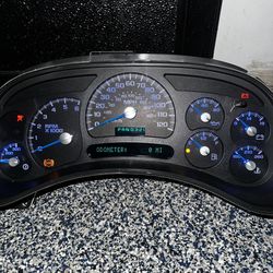 Custom Black And Blue Cluster