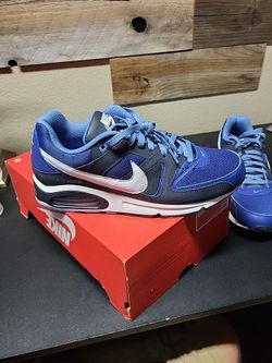 *NEW* Nike Air Max Command Deep Royal/White-Dark Obsidian Men's Size 12