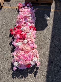 Multi color pink roses