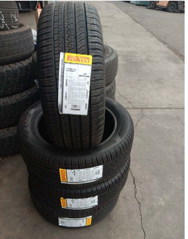 4 New Set of 215/55/17 Pirelli Tires