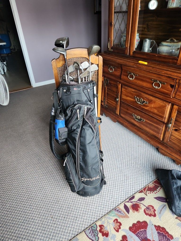 Golf Clubs And Bag