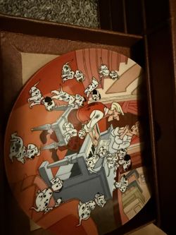 Walt Disney Plate Set, Only Missing One Plate
