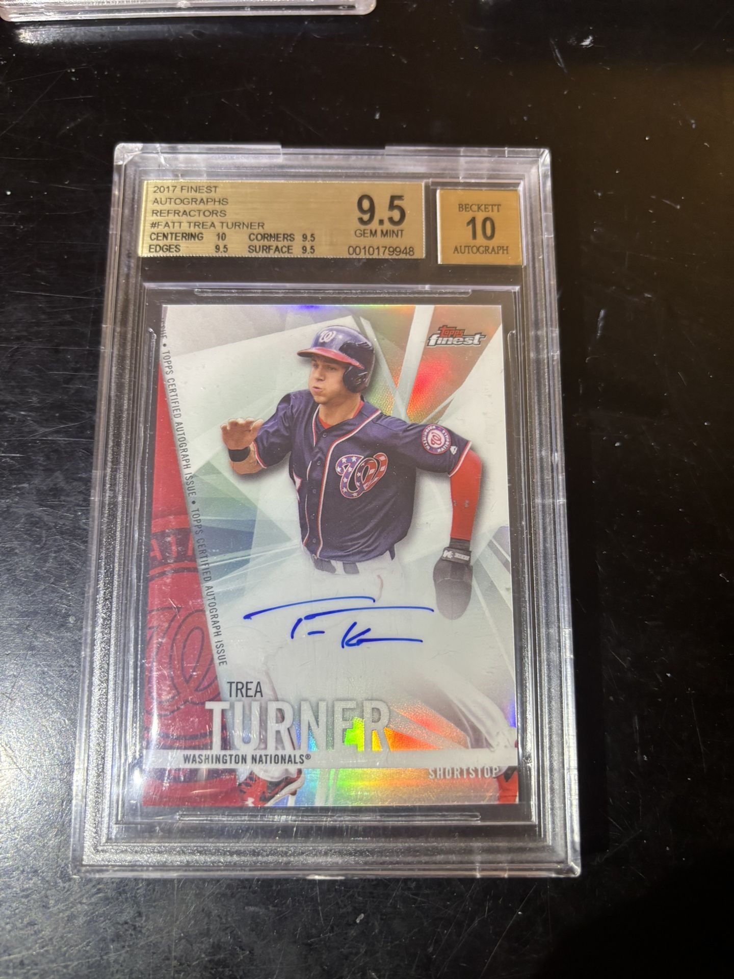 2017 Trea Turner Auto 