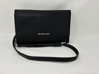 Michael Kors Black Saffiano Crossbody Bag