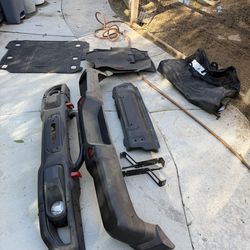 JEEP PARTS JL STEEL BUMPERS  ,FLOOR MATS, STEEL SKID PLATE