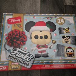 Disney Mickey Pluto Funko Pop Advent Calendar Figure Toy