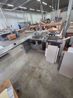 Industrial Sliding Table Panel Saw – Heavy Duty – Excellent Working Condition – $4,250 OBO