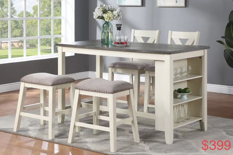 Counter Height Dining Table Set