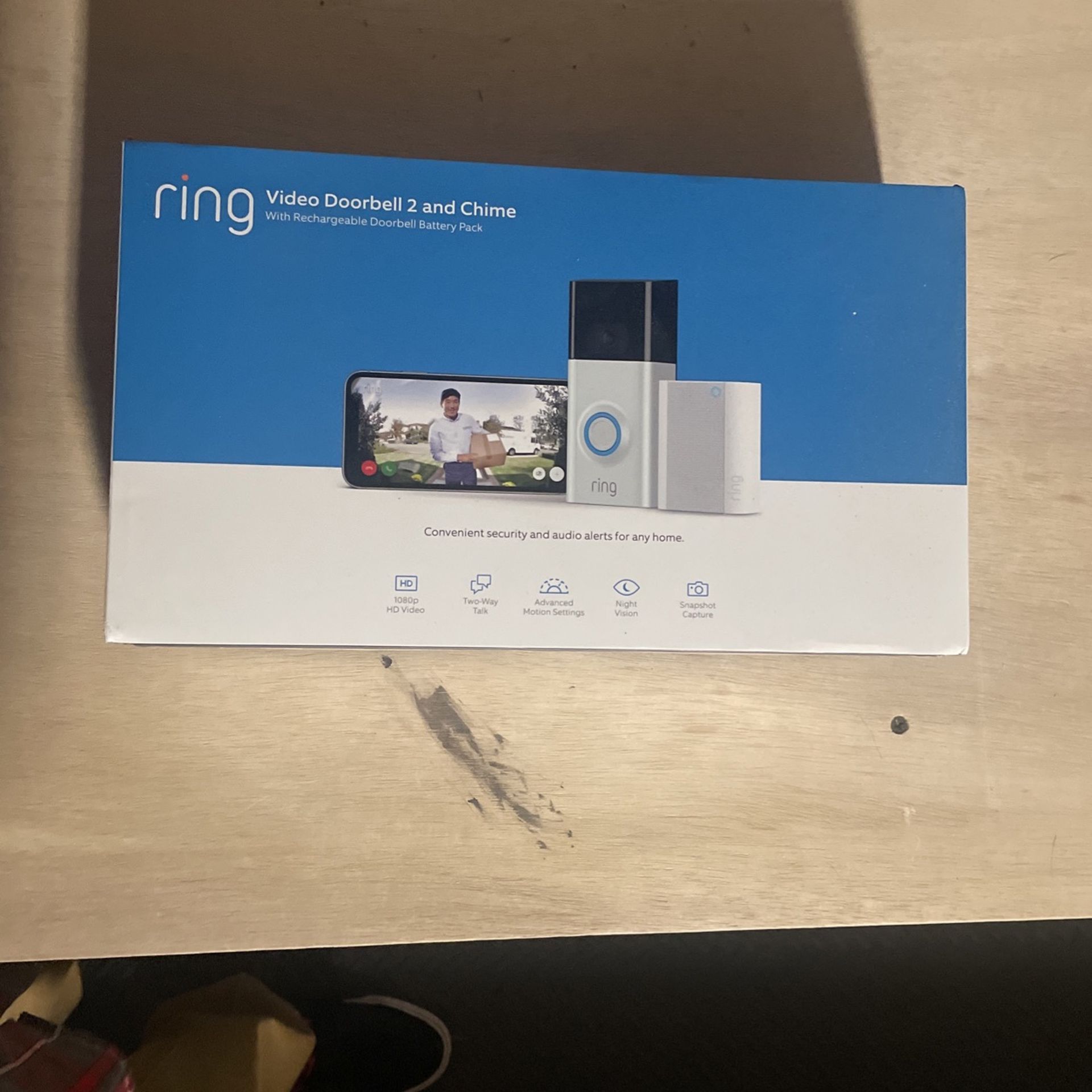 Ring Doorbell 2And Chime