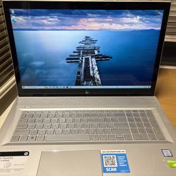 HP Envy 17.3" Touch I7-8559u 12gb RAM 1tb HDD NVIDIA Mx150 