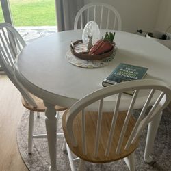 Table And 3 Chairs