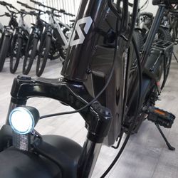 Foldable Black EBike | SIZZLEBK S200 