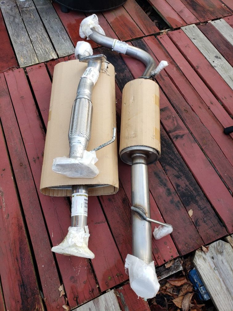 2005 ford escape flex pipe and exhaust parts