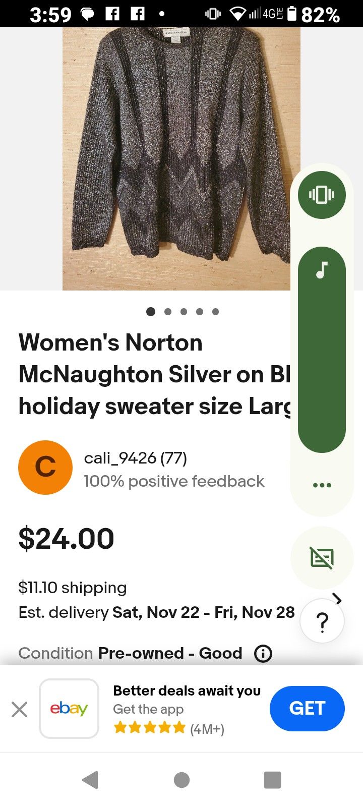 Medium Women's NORTON MCNAUGHTON Brand 