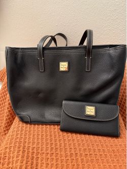 Dooney & Bourke Pebble Grain Handbag and Wallet