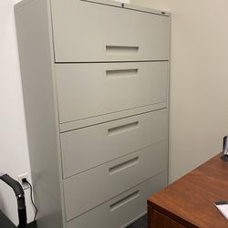 FREE 5 Drawer Lateral Filing Cabinet