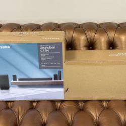 New Samsung HW-C47M/ZA B-series https://offerup.com/redirect/?o=NC4xLmNo Soundbar and Rear Speakers w/ Subwoofer