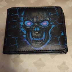 Fire Skull Wallet