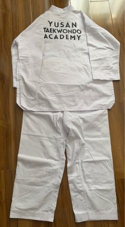 Yusan Taekwondo Academy uniform