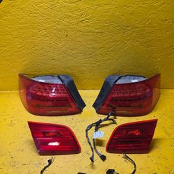 2011-2013 OEM BMW E92 328i 335i Xi LCI Rear Tail Lights Set LED Coupe w connectors SET Only