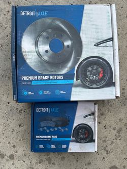 Detroit Axle Front Brakes (Open Box) - Pads & Rotors