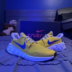 Yellow Cruzone Shoes Size 13 For Sell With Box 100% Authentic 