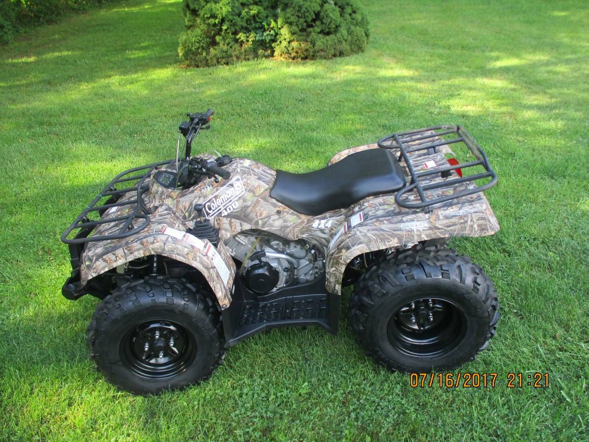 2014 Coleman 400 4x4 ATV