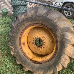 Tractor Tire On Rim