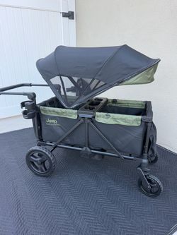 JXP Evolve Jeep Stroller wagon