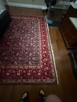 Antique carpet Long: 156” inches Wide: 117” inch