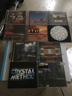 CRYSTAL METHOD cds collection for sale.