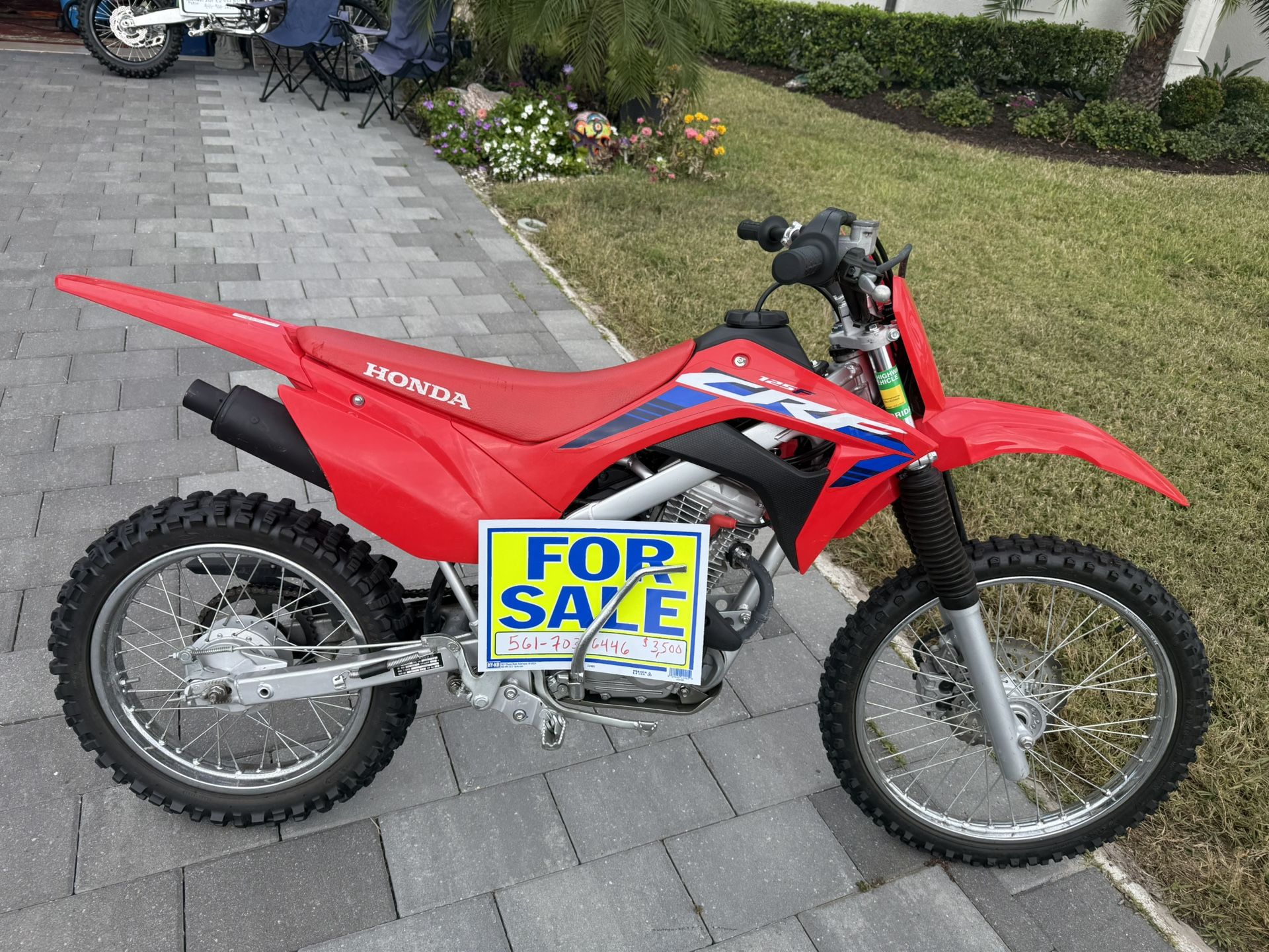 Honda CRF 125F Big Wheel $2900.00