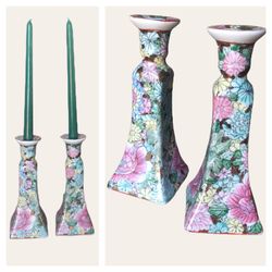 Floral Candle Holders