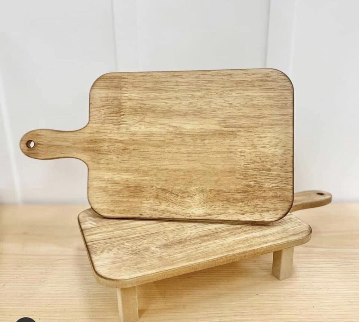 2 Rectangle Cutting Board Display Riser