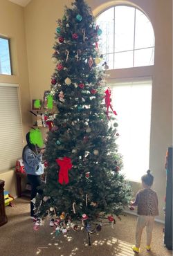 12 feet Large Artificial Christmas Tree without Decorations