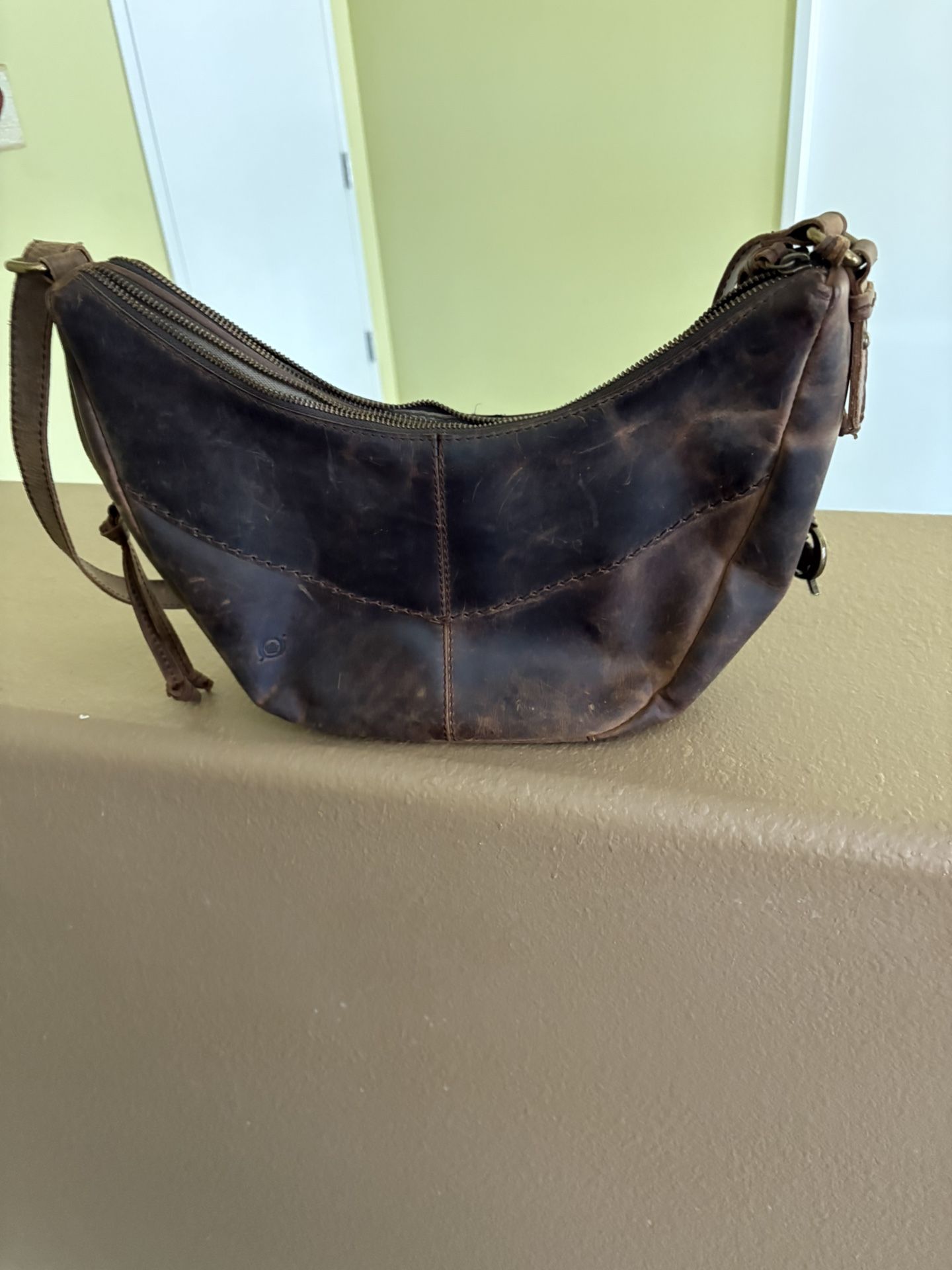 Born Beautiful Real Leather Bum Bag
