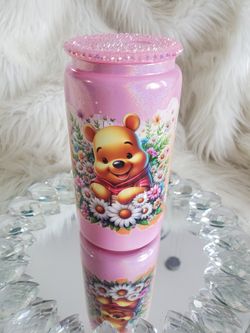 Winnie The Pooh 16oz Glass Cup