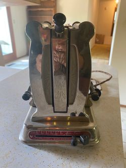 Antique 1930’s Sears Roebuck Single Slice Electric Toaster - NO. 73