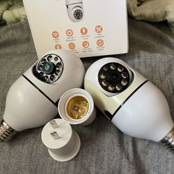 Yoosee PTZ 16 LED Light Bulb Security Camera. 
