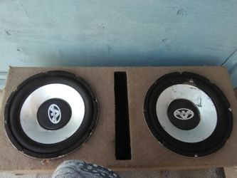 Car speakers