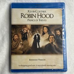Robin Hood: Prince of Thieves Blu-ray (Extended Version) – NEW & SEALED | Kevin Costner, Morgan Freeman | Action Adventure Classic