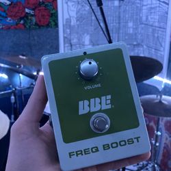 BBE Freq Boost Treble Booster Guitar fx Pedal