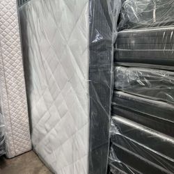 New Queen Mattress $180 King Size $260 Boxsprings Available 