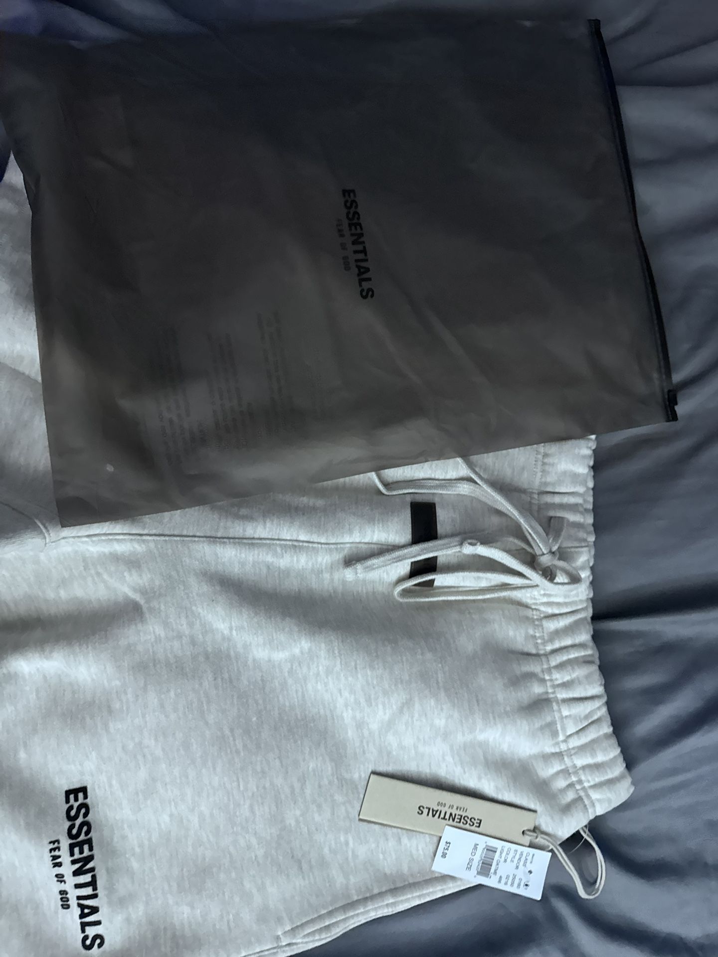real fear of god essentials white
