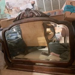 Mirror For Dresser. Vintage