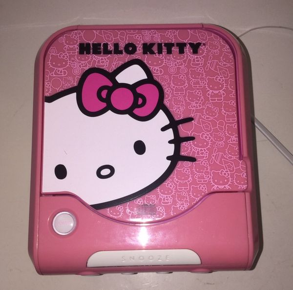 Hello Kitty Alarm Clock Radio with CD Player for Sale in Burien, WA