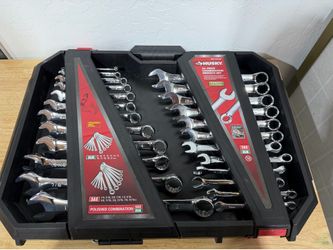 Husky 24-Piece SAE/Metric Combination Wrench Set